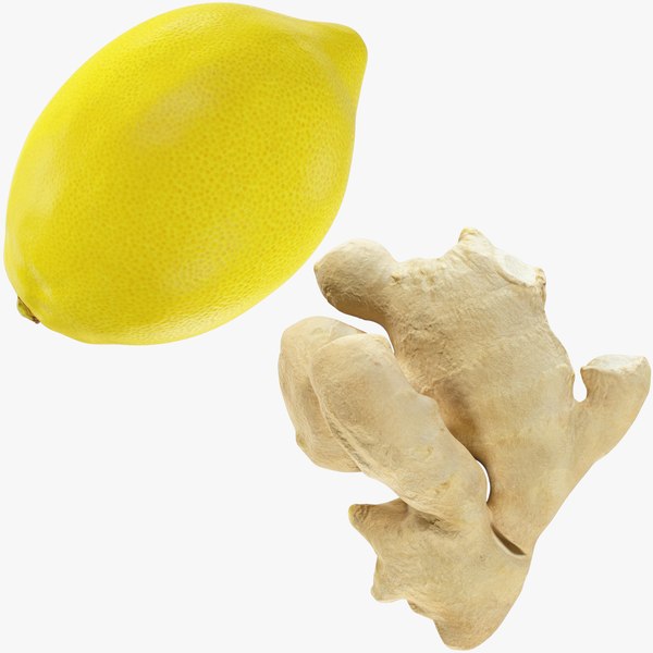 3D Ginger and Lemon Collection V1