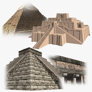 GREAT PYRAMID PACK 3D model