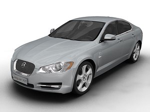 luxury sedan 3d 3ds