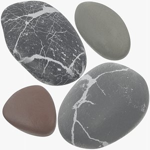 3D model pebbles v2