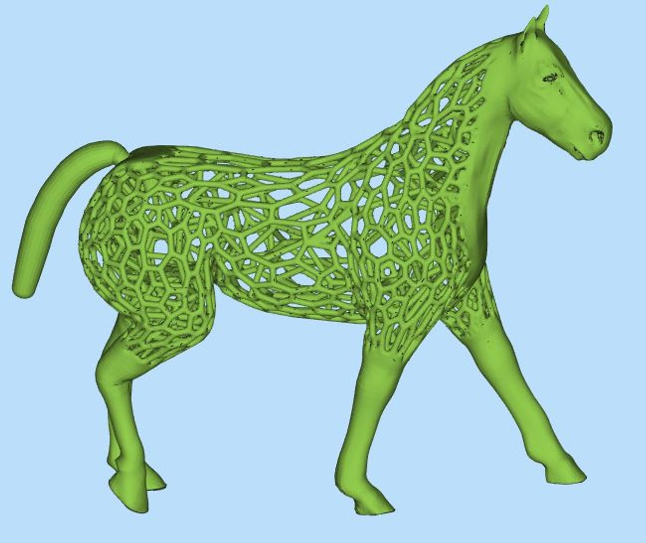 3D model printable horse https://p.turbosquid.com/ts-thumb/8H/2kNTjs/CA10lvoD/voronoihorsea/jpg/1560721105/1920x1080/fit_q87/ff39e28663ccd27d5b9beaa1cc388ed5eb022ad8/voronoihorsea.jpg