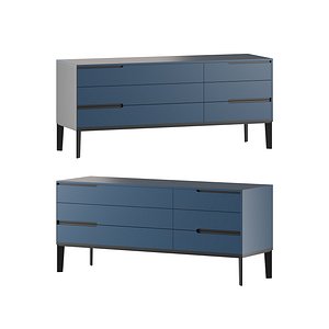 Natuzzi Italia MONDRIAN 3D model
