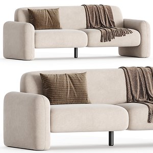 sofa 208 3D model