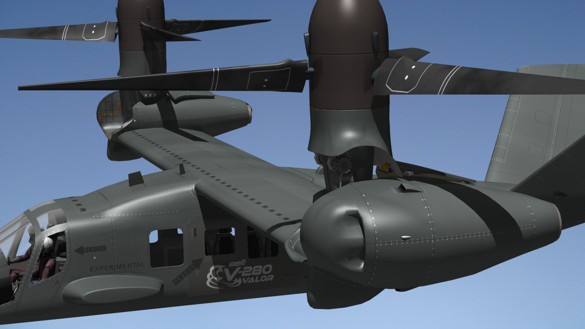 Bell Valor V280 Model - TurboSquid 1470139