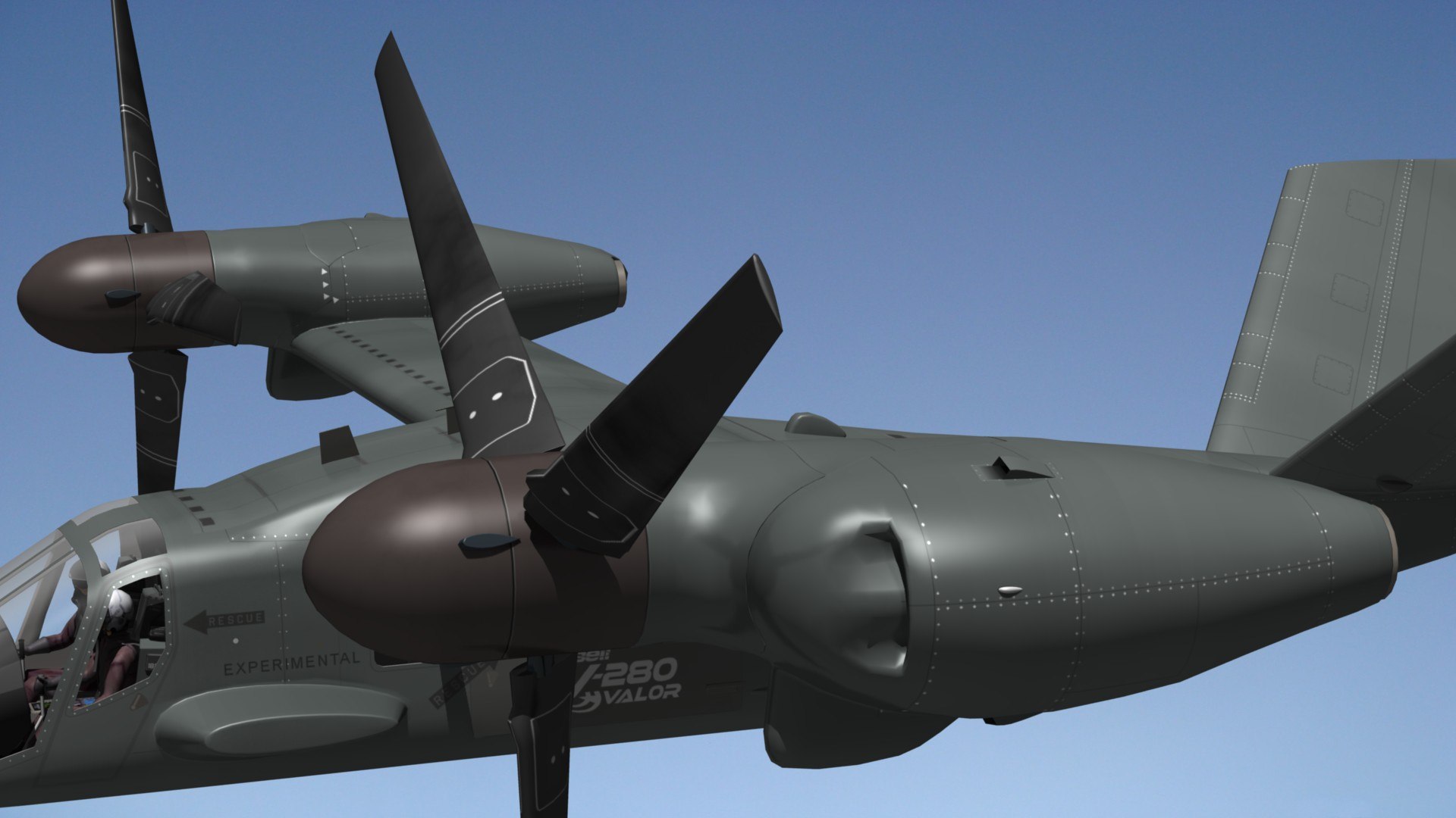 Bell Valor V280 Model - TurboSquid 1470139