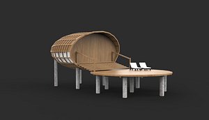 Holiday Cabin 3D model