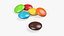 Multicolored Chocolate Candies