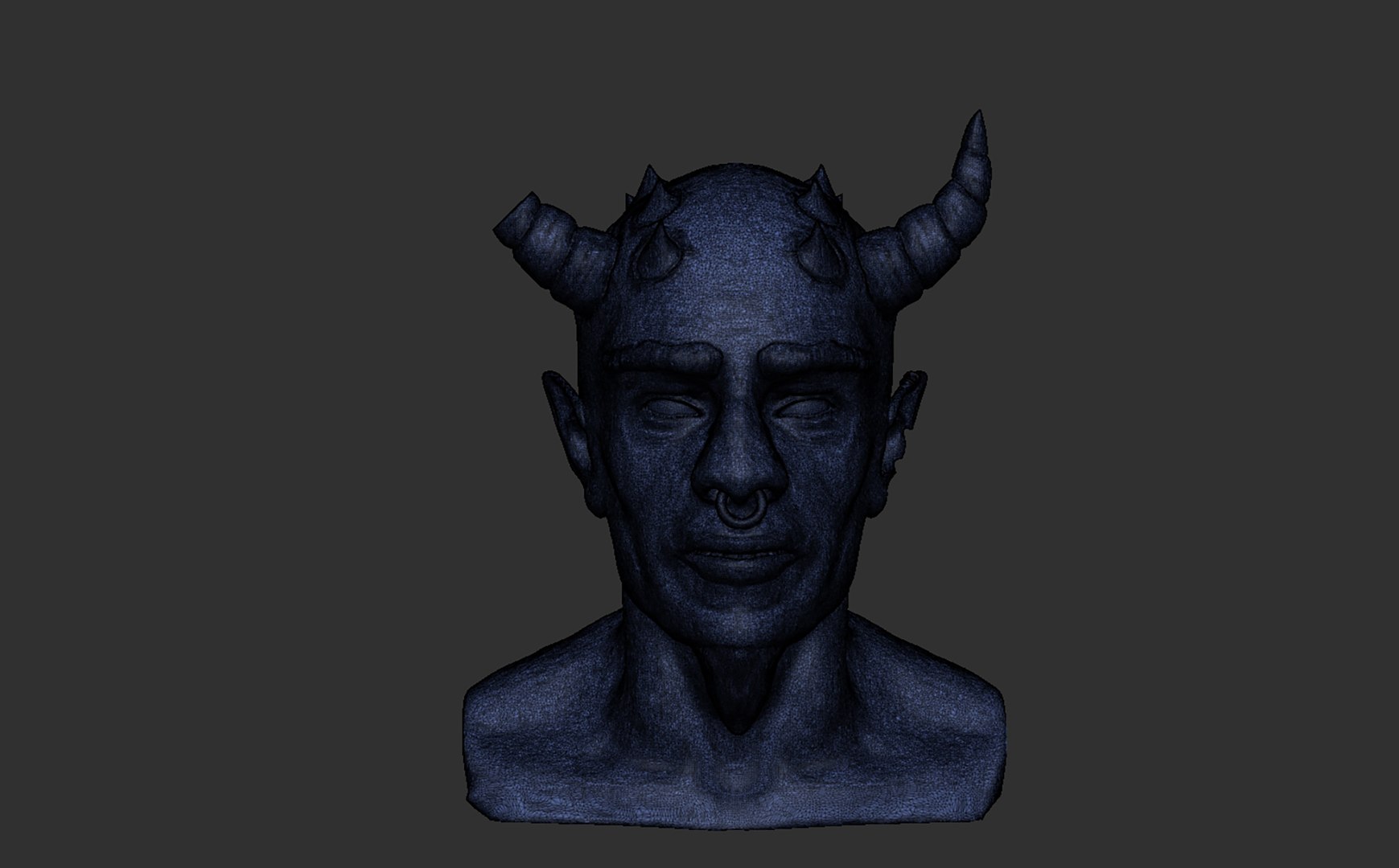 Devil Head Print 3D Model - TurboSquid 2073730