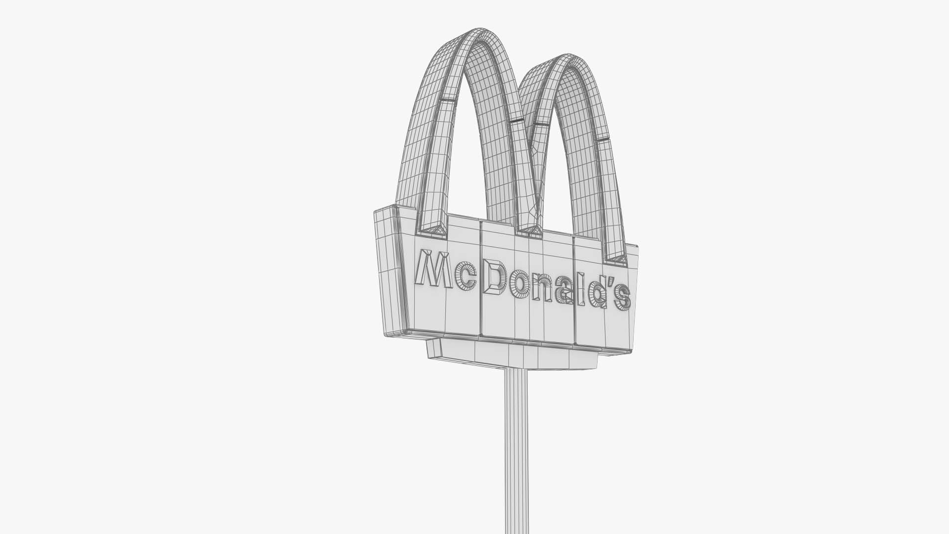 McDonalds 3D Model - TurboSquid 1956389