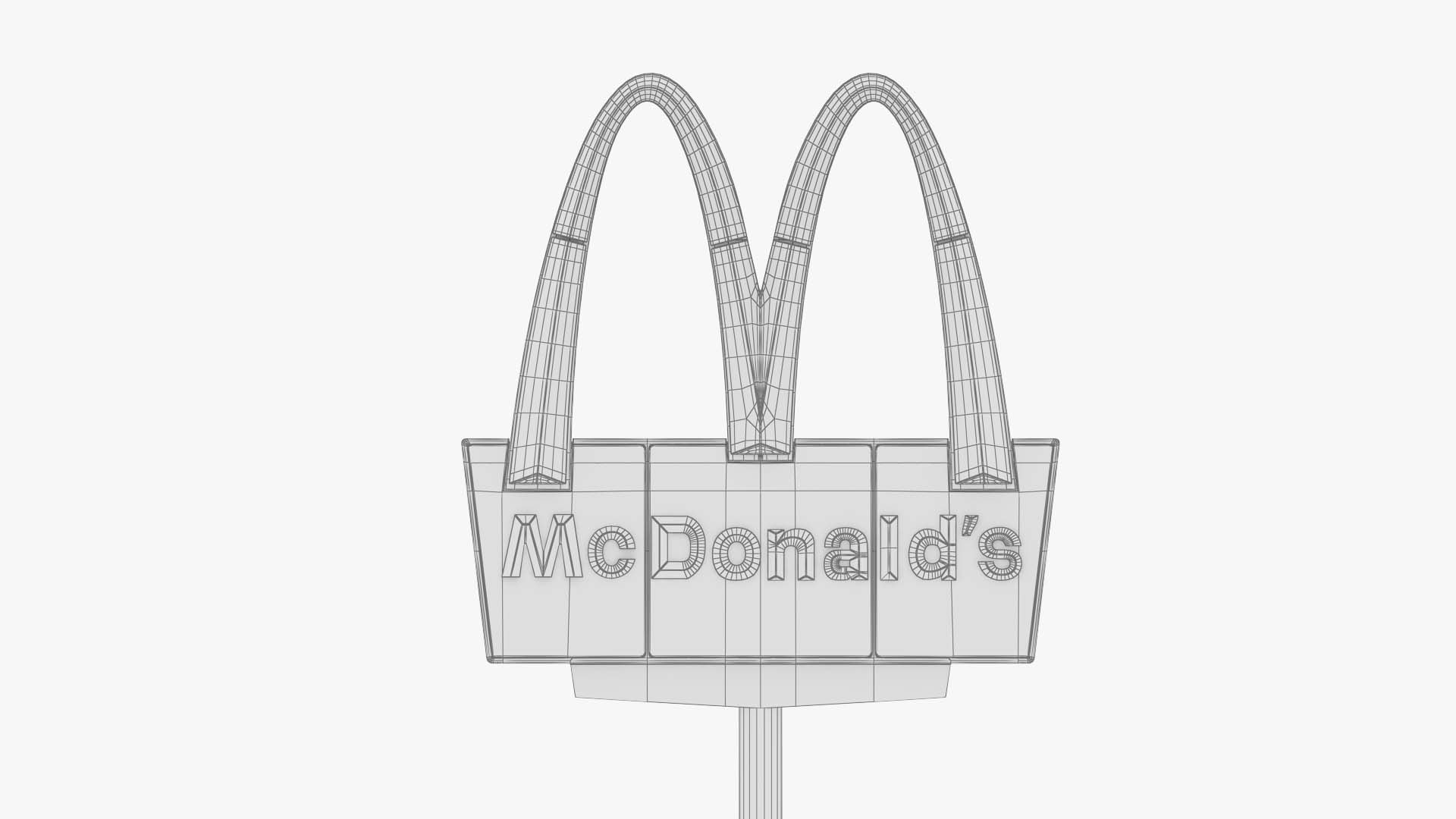 McDonalds 3D Model - TurboSquid 1956389