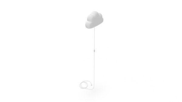 UPPLYST Applique à LED, nuage blanc - IKEA