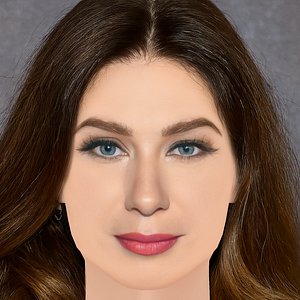 Lynn Collins Head - No Hair - Low poly head for game