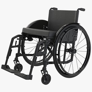 Wheelchair 3D model