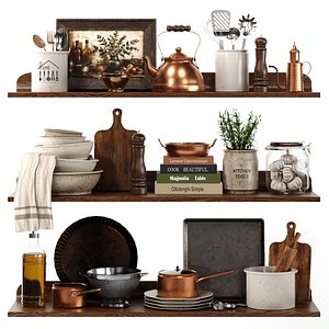kitchen accessories 2 Classics 3D model