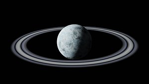 16K Photorealistic Icy Planet model