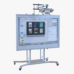c4d interactive whiteboard mobile stand