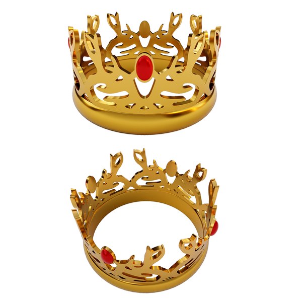 Emperor crown 3d model 3D model