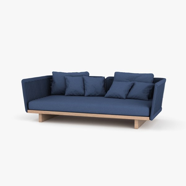 Paola Lenti Sabi Sofa 3D model TurboSquid 1807550