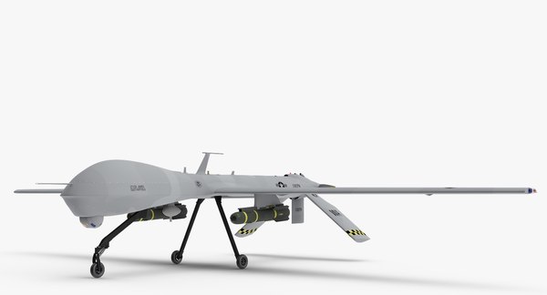 modelo 3d General Atomics MQ-1 Predator - TurboSquid 1195559