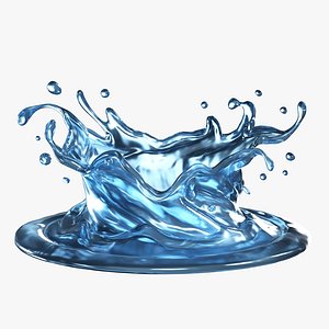 Splash Water 17 3D