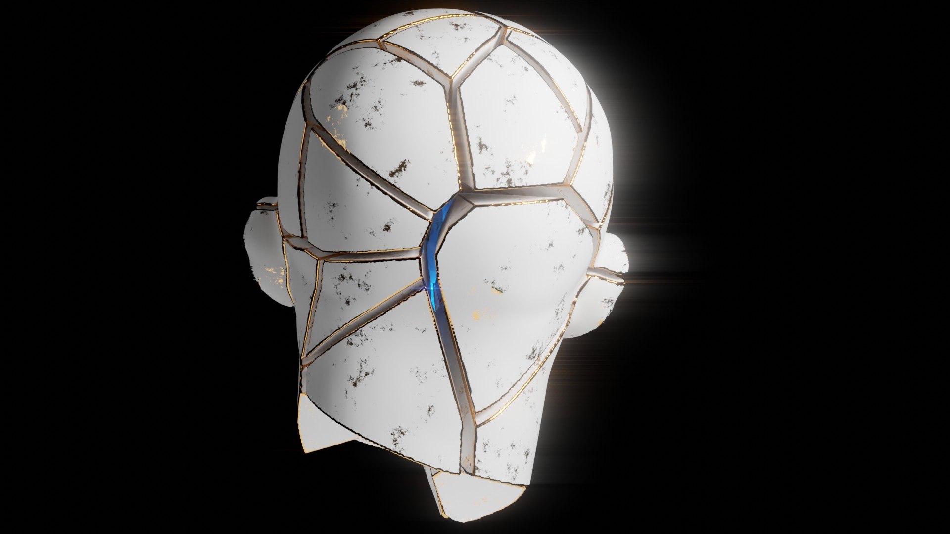 Abstract Cybernetic Fragmented Head 3D - TurboSquid 2551611