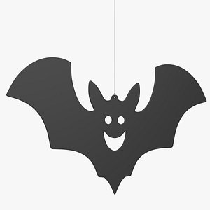 3D Bat Decoration model