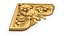 Classic carved corner decor ornament cnc 3d printing stl 04