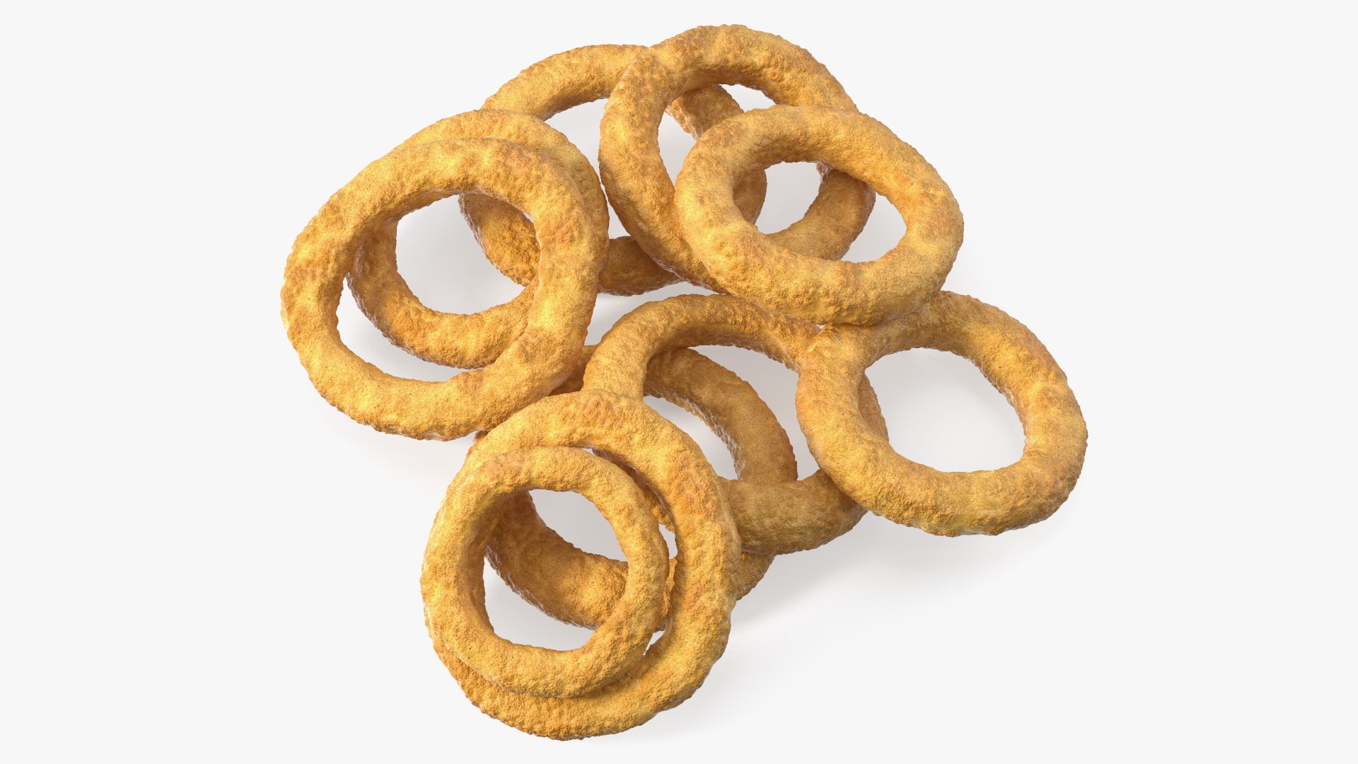 Onion Ring Chips 3D model preview