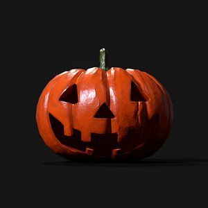 3D halloween pumpkin