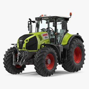 3D Claas Axion 800 Tractor