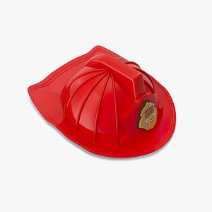 3D model Firefighter Helmet