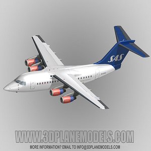 british aerospace 146-100 80 3d 3ds