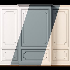 Wall molding 12. Boiserie classic panels