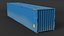 High Cube Shipping Container 40ft Blue