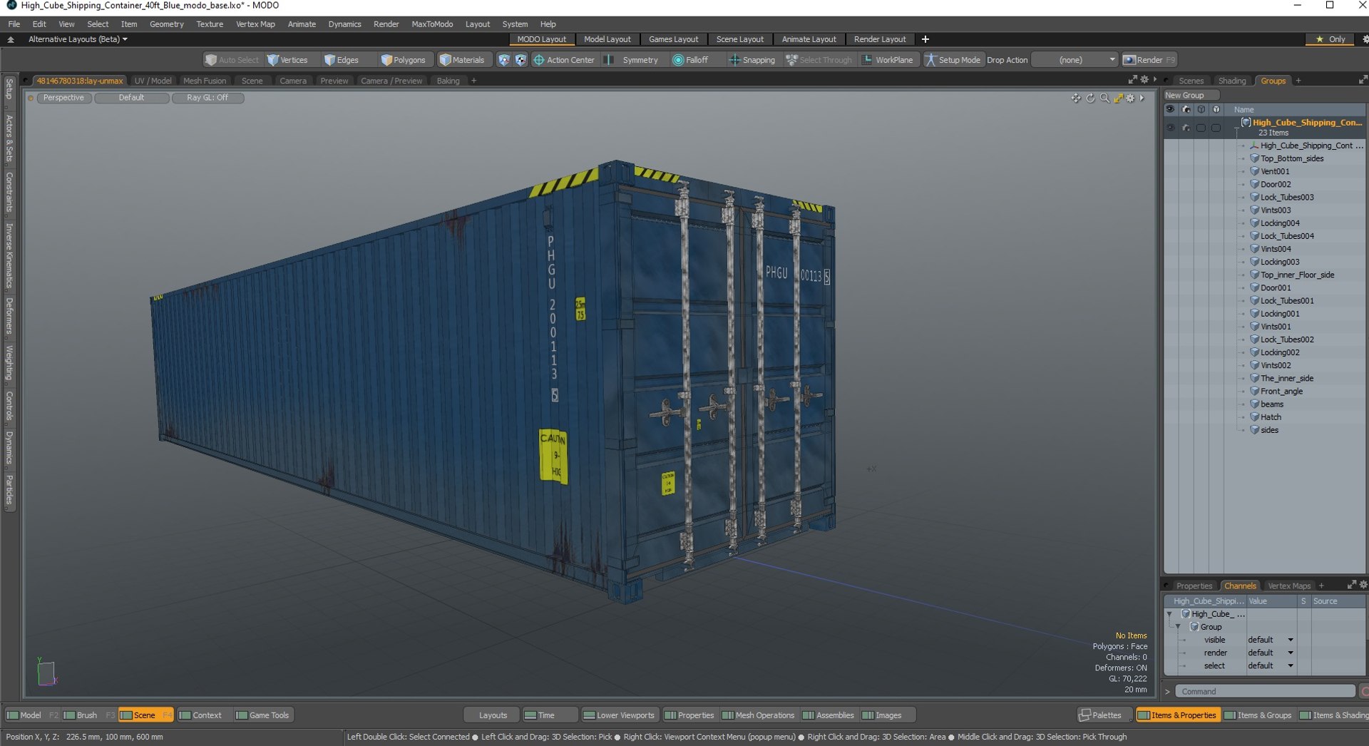 3D model High Cube Shipping Container 40ft Blue https://p.turbosquid.com/ts-thumb/8I/Ex27kd/RX/highcubeshippingcontainer40ftbluevray3dmodel042/jpg/1705671926/1920x1080/fit_q87/fd5506ef8d2f9694f71422b9809e0bd484206997/highcubeshippingcontainer40ftbluevray3dmodel042.jpg