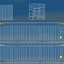 High Cube Shipping Container 40ft Blue