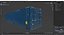 High Cube Shipping Container 40ft Blue