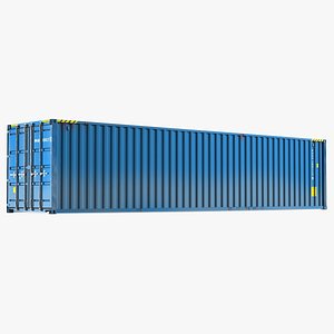 High Cube Shipping Container 40ft Blue