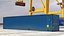 High Cube Shipping Container 40ft Blue