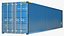 High Cube Shipping Container 40ft Blue