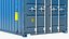 High Cube Shipping Container 40ft Blue