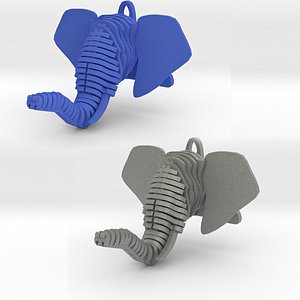 Elephant Head Pendant