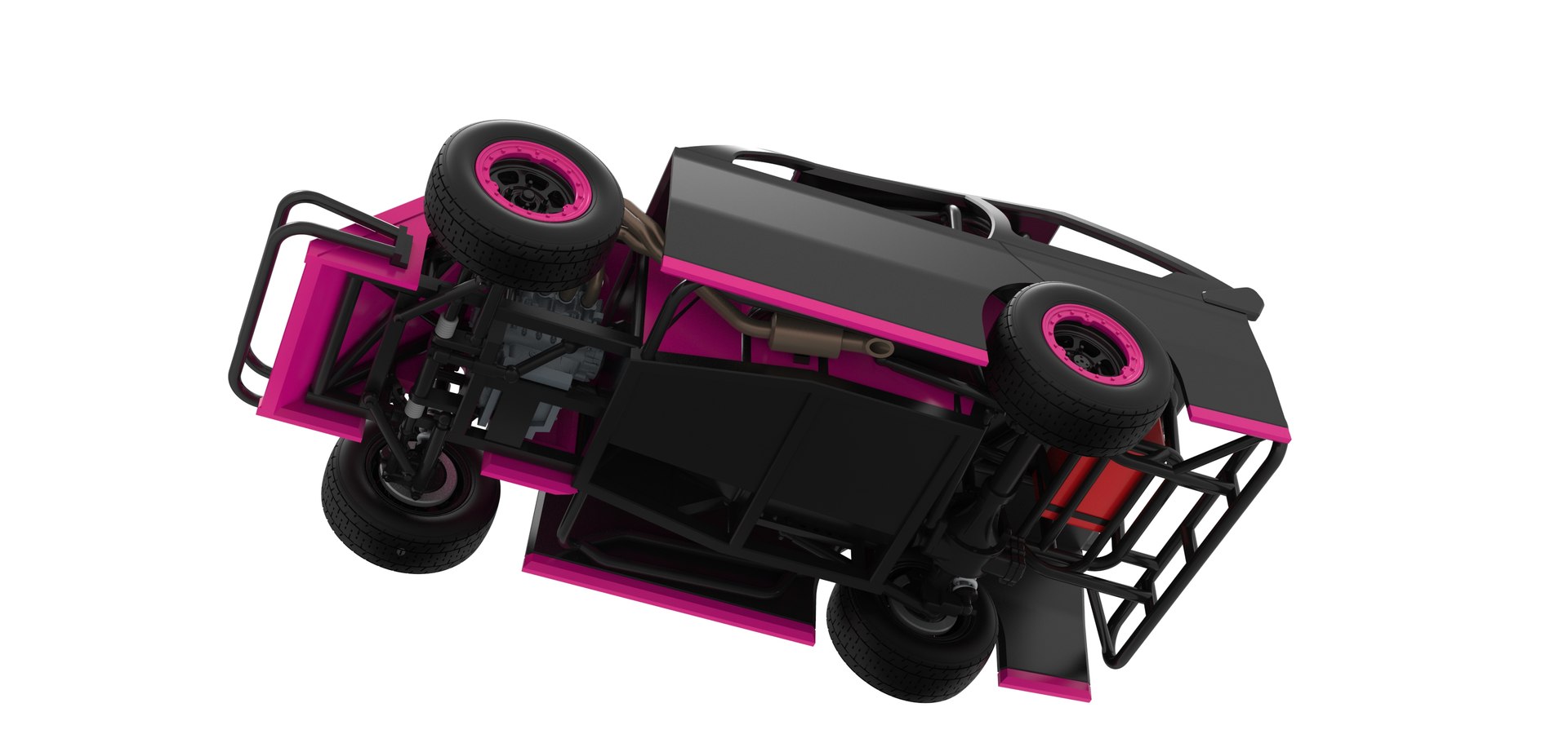 Mod Lite Race Car Version 2 Scale 1 To 25 3D Model - TurboSquid 2535245