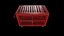 Storage Cart PBR Game Ready Low-poly 3D model