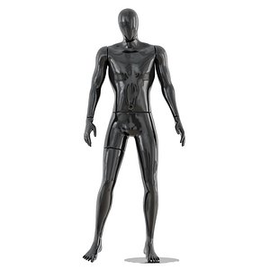 40 faceless male mannequin 3D