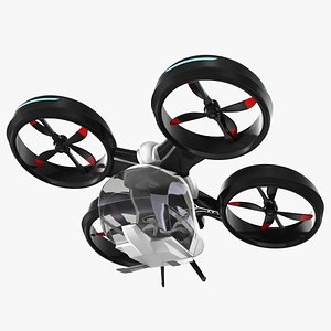 3D model Futuristic Passenger Drone