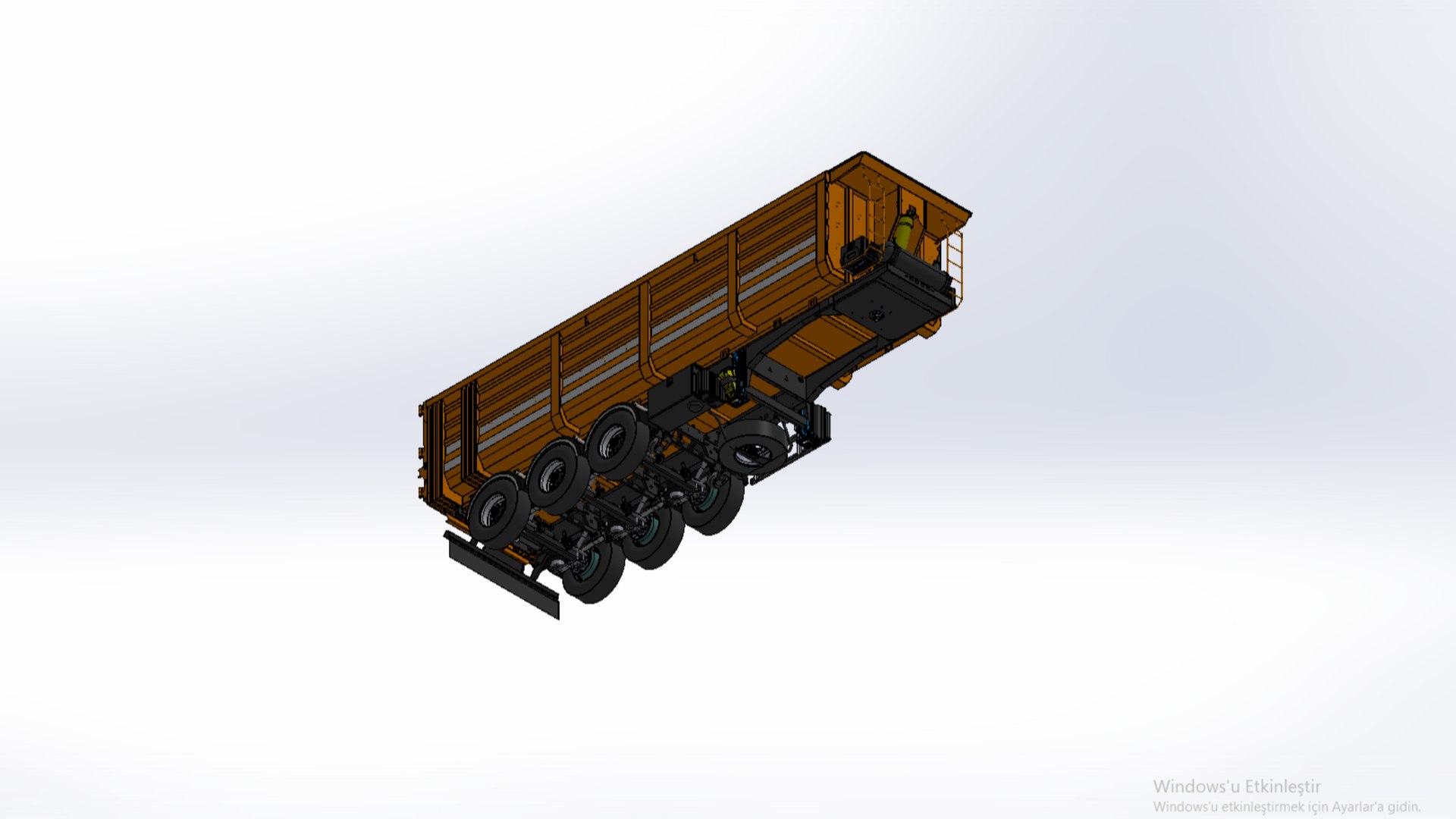 3D TIPPER TRAILER Model - TurboSquid 2130996