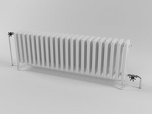 radiator heating 3d max