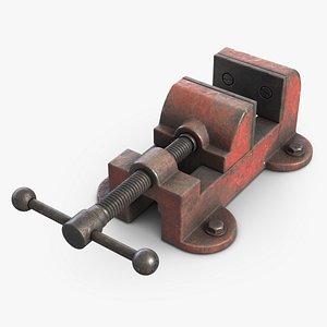 3D Small Table Screw Vise