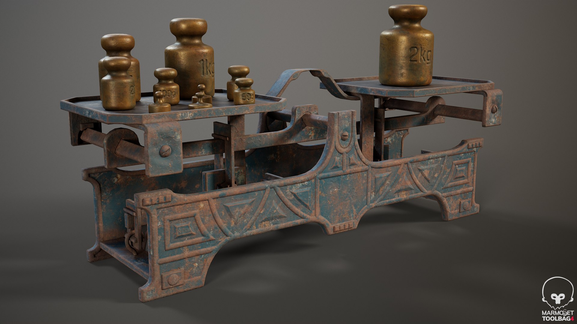 3D model Rigged Balance Scale and Weights PBR https://p.turbosquid.com/ts-thumb/8I/bzDeFE/xs/scale_13/png/1672836627/1920x1080/fit_q87/70e2600f46a2c3a820f732642d0a86da6a08a27b/scale_13.jpg